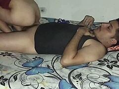 Colombian Cock Suggestively Fills Venezuelan Woman's Tight Spot in Bareback Action