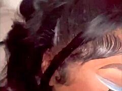 big black dick leads to homemade sex tape with ebony riding and sucking