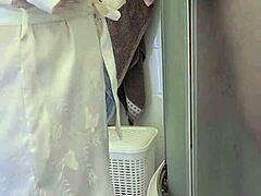 hey, stepmom gave her stepson a handjob until he came hard