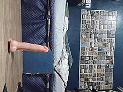 18 Year Old Brunette Squirts Like Fountain On Stranger After Doggystyle Toy Play