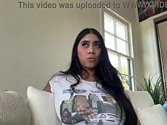 hey check out violet myers diving deeper in this hot interracial casting interview behind the scenes