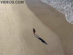 Oh man, that beach walk with the redhead Latina was somethin' else... her big tits just glowin' in the sun.