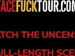 skinny brunette babe, can you handle gagging deep on my big cock with pov sloppy head choking and spitting?