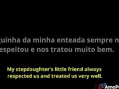 Brazilian Brunette Teen With Small Tits Takes On Huge Cock In Bold Skinny Action