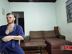 Stepmom proves fucking wet pussy beats video games