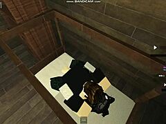 I love how this Roblox emo chick gets pounded hard on the bed in part 1