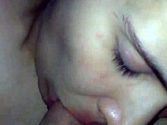 I got a blowjob from the mature woman after some casual talk