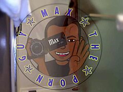 S4E19 Roxxxie returns with short hair tattoo using mouth and dripping wet pussy on big black cock. She makes me cover her juicy big ass in cum after deepthroat blowjob.