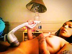 uhh, i want you to watch me masturbate with a massager as a tattooed latina bride using vibrator for orgasm on my big tits before wedding