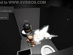 Intense Cheating On Boyfriend With Big Black Cock In Roblox Condo