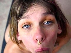 Free Video! Rune Builds You Up with Affirmations While Sucking Big Cock Deep. She Swallows Every Inch Passionately!