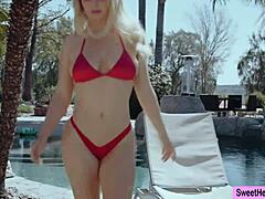 Milf slimthick vic boldly licks and facesits petite chanel camryn in lesbian 3some. She dominates with fingering and muff diving for intense group pleasure.