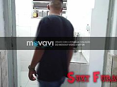 meu cunhado me pegou na cozinha de surpresa e foi intenso