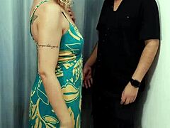 Perverted Couple Turns Store Dressing Room into Wild Sex Spot with Blowjob and Doggystyle