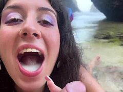 I Met Beautiful Mermaid On Island Gave Her Legs For Blowjob Cosplay 😍