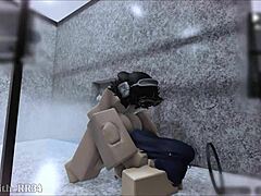 Yuuka gets punished for showing up uninvited, leading to intense fingering and blowjob sex with a follower in part 1 of 2.