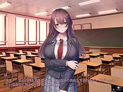 Let's Play In Harem X Shangri-La Route Yui Part01 With Beautiful Young Game Action