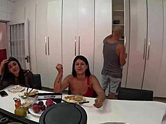 i turned the mansion party wild with all these girls starting the debauchery