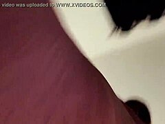 Horny wife casually sucks cock like a pro while fingering her shaved wet pussy