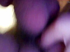 Horny wife casually sucks cock like a pro while fingering her shaved wet pussy
