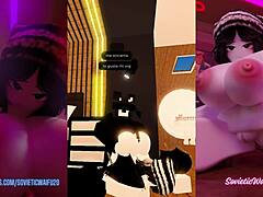 Roporn - Liz É Fodida na Casa de um Seguidor com Big Ass Blowjob e Creampie em Cowgirl