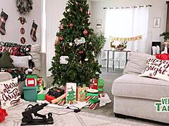 Why Not Make This Christmas Extra Creamy With Our Taboo Family Threesome Fun?