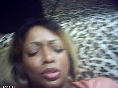 behind the scenes shows ebony with glasses taking italian dick in interracial pov fucking action