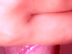 japanese story unfolds with close up cum in mouth and facial details