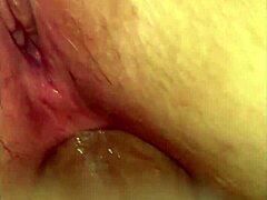 amigo comeu o cu da minha esposa e gozou dentro com creampie e cumshot