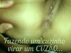 brunette with tattoos gets anal fucked hard until her tight asshole gapes wide open