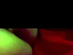 she dives into close-up anal and pussy self-fuck with huge dildo, leading to intense gaping orgasm