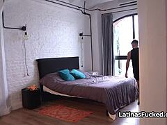 Exploring the allure of a panty enthusiast encountering voluptuous Latina curves in a subtle encounter