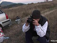 Watch This Mature Slut Suck Cock And Get Fucked Hard With Cumshot!