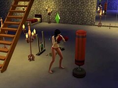 hey, wanna see raven work out her big tits in this wicked of whimsville comic gym episode