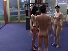 hey, wanna see raven work out her big tits in this wicked of whimsville comic gym episode