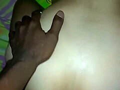 fuck deep anal and creampie with big black cock gaping latina ass