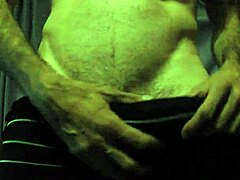 Hey, wanna watch this maduro guy stroke his big cock until he cums so richly?