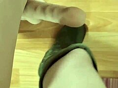 do you want to play with elza kom as she casually narrates her domination fetish with blonde curvy fat blonde in heels shoes toys fisting footjob and financial domination