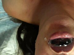 She Sucked My Cock Head and Hairy Balls Intensely