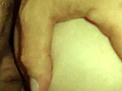 Husband's friend instructs chubby wife in stockings on intense POV sex with his monster cock