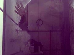 stepmom gets wild in bathroom sex with big ass ebony milf riding big cock in doggystyle