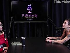 Caroleta roots takes off clothes after guest talks about routine content on social media. She has lots of fans in the city and doesn't let things affect her, watch on sheer red.