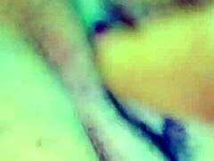 Do you see how I make love to my self with squirting on pussy?