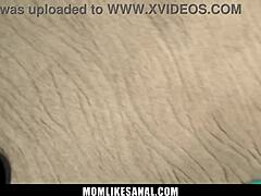 Hot milf is ready to drop her panties for the young 18+ thief - momlikesanal.