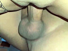 damn, it feels so good when he shoves it in both my holes for homemade anal