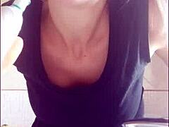 brushing your teeth is important and chantal loves filling her mouth with toothpaste