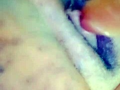 Do you see how I make love to my self with squirting on pussy?