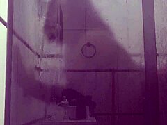 stepmom gets wild in bathroom sex with big ass ebony milf riding big cock in doggystyle