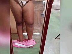 crente gordinha fogosa does bbw homemade masturbation with dildo and toys as portuguese prostitute 😈