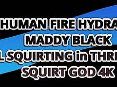 Maddy Black's Tits Bounce Wildly